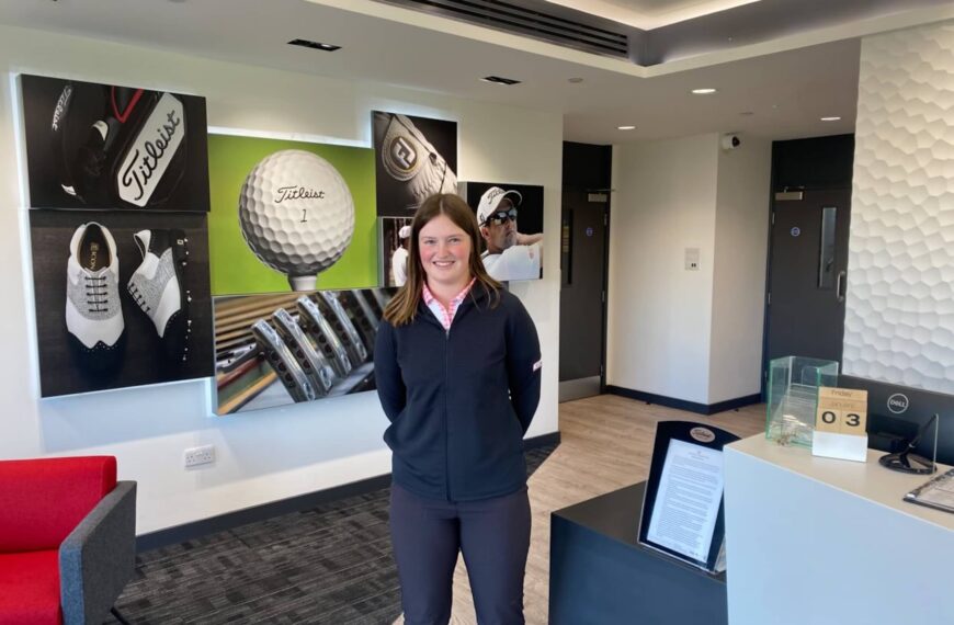 Lottie Woad Titleist:FootJoy Visit