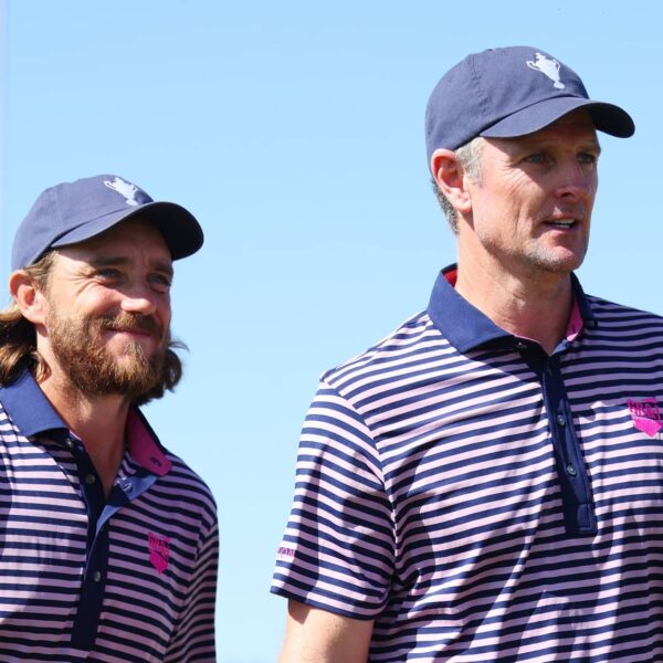 Tommy Fleetwood and Justin Rose