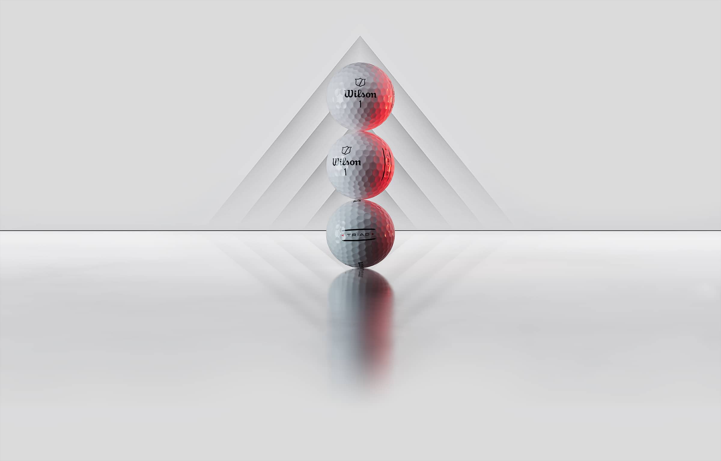 Wilson TRIAD golf balls