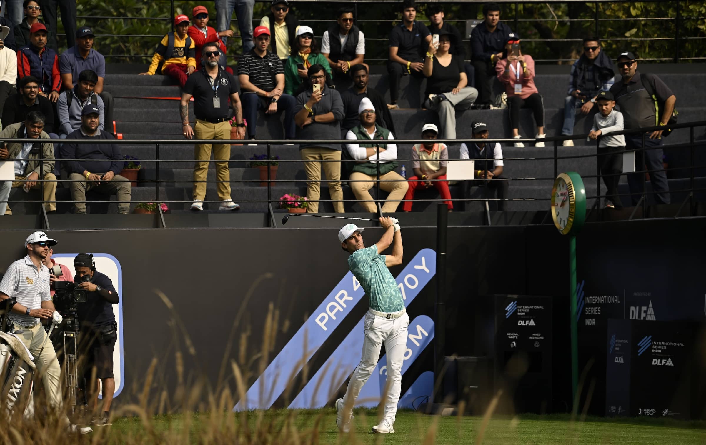 Joaquin Niemann pictured at DLF Golf and Country Club