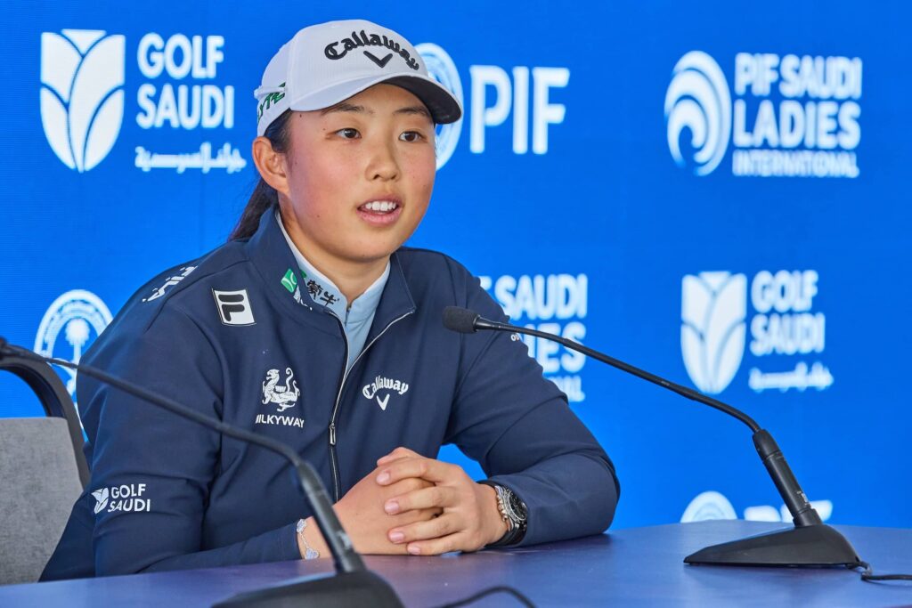 World No. 3 Ruoning Yin makes her Saudi Arabia golf debut this week