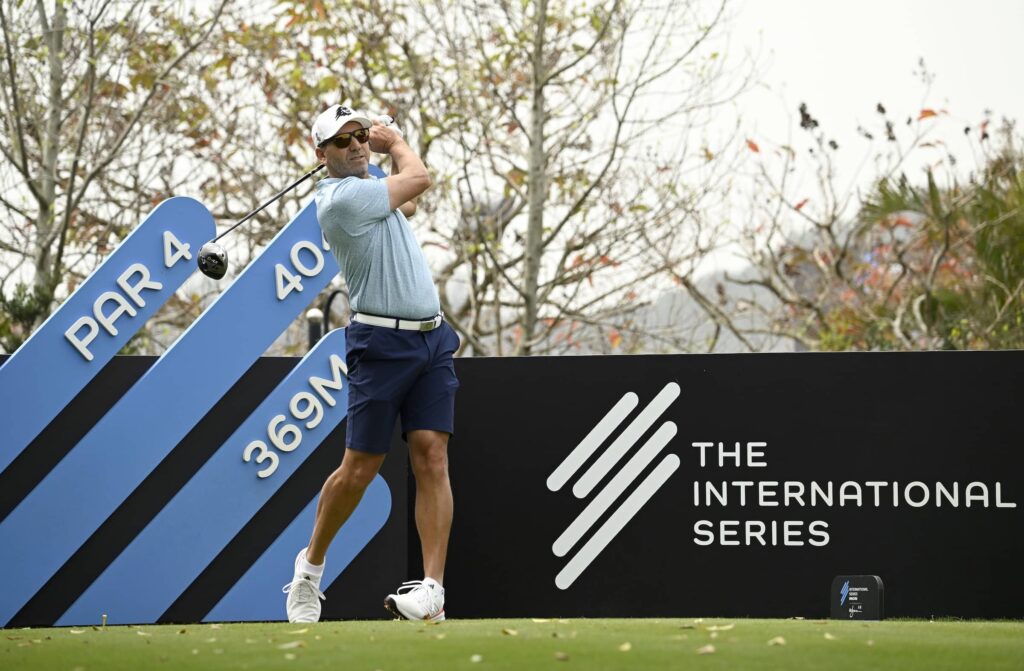 Sergio Garcia, captain of Fireballs GC in the LIV Golf League, pictured at Macau Golf and Country Club