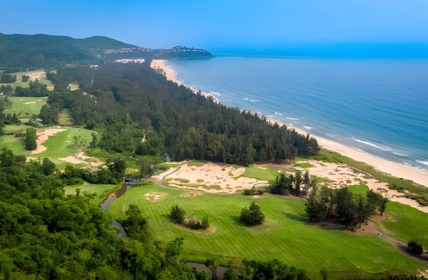 The Sir Nick Faldo Signature Design at Laguna Golf Lang Co is one of Vietnam’s most admired layouts