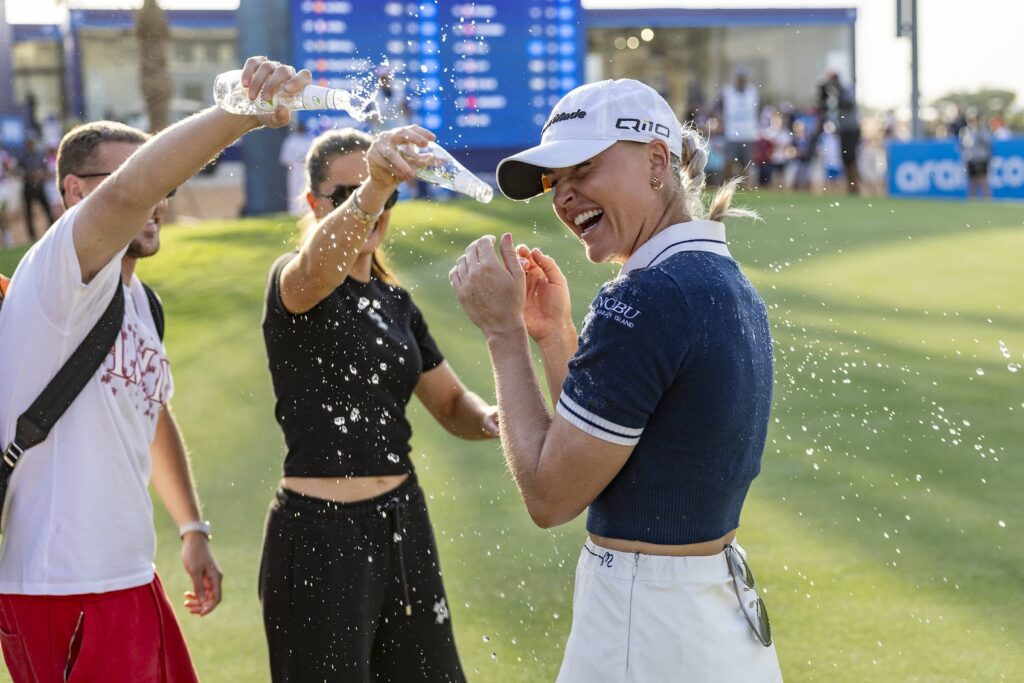 World No. 9 Charley Hull won the last professional women’s golf event in Riyadh at the 2024 Aramco Team Series presented by PIF - Riyadh