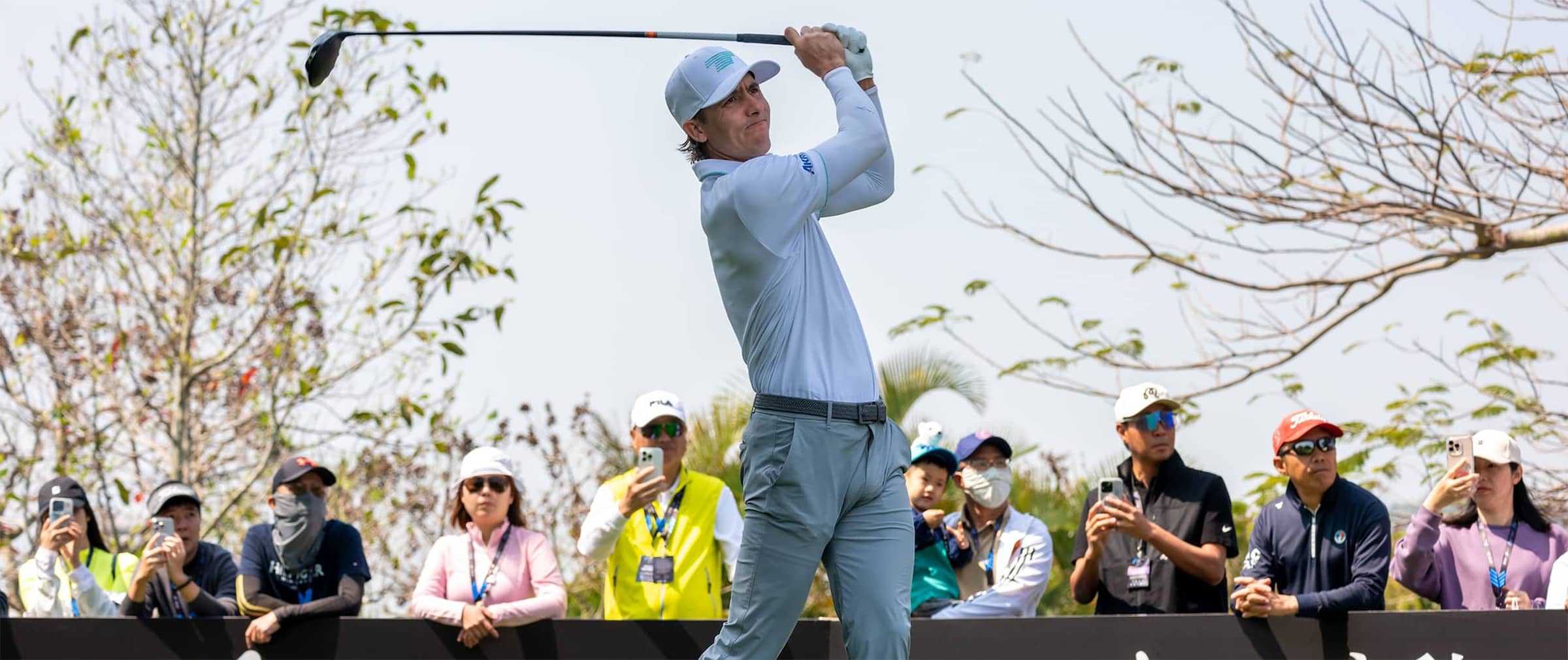 Carlos Ortiz pictured at Macau Golf and Country Club during International Series Macau