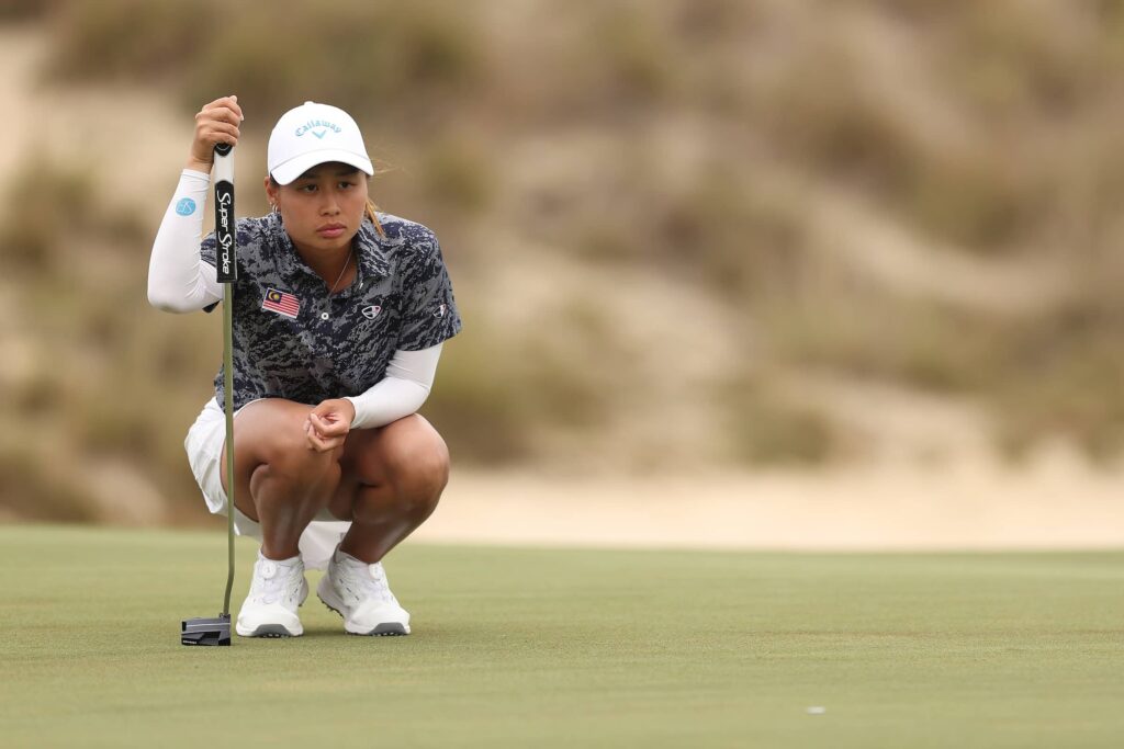 Jeneath Wong of Malaysia is tied second after the second round of the Women's Amateur Asia-Pacific championship.