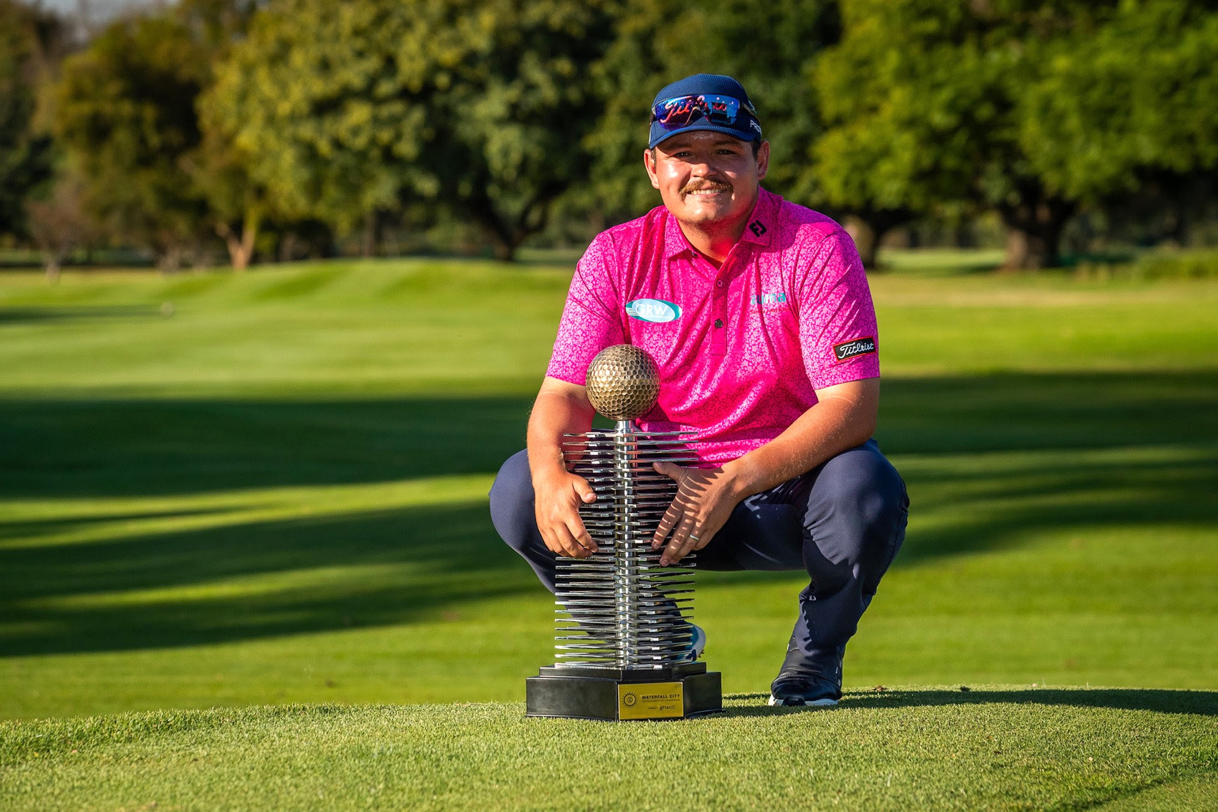 Louis Albertse, winner of the inaugural Waterfall City Tournament of Champions