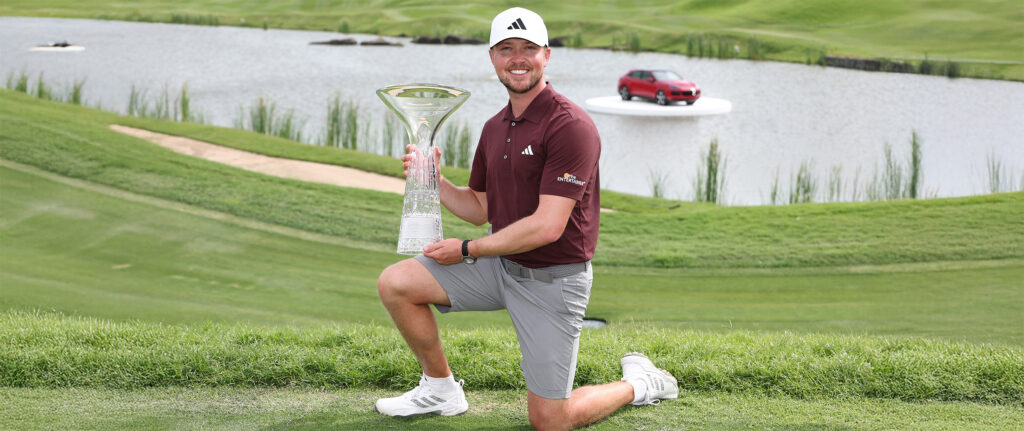 Richard Mansell winner of the 2025 Porsche Singapore Classic