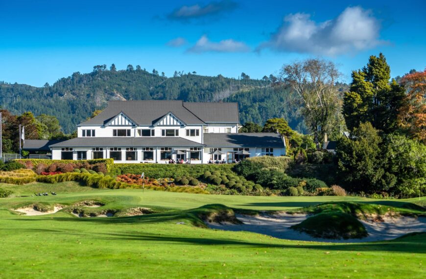 Royal Wellington Golf Course New Zealand Club House