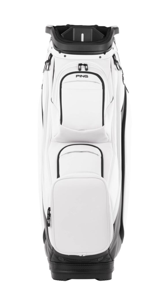 PING DLX White Cart Bag