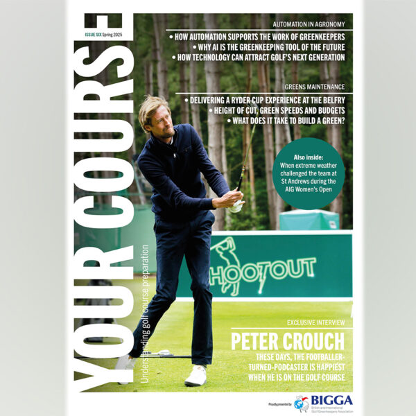 Peter Crouch Covers Your Course Magazine, Championing the…