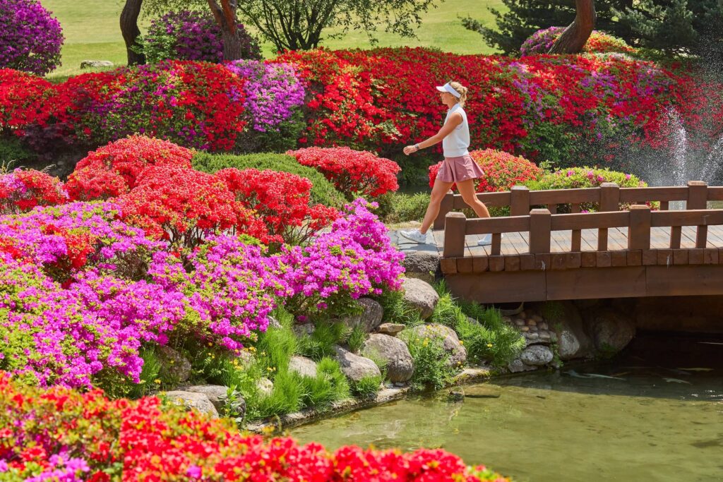 Annabell Fuller pictured at the New Korea Country Club