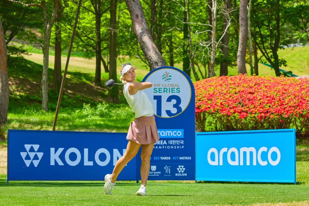 Annabell Fuller pictured at the New Korea Country Club