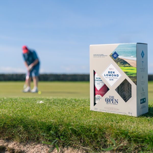 Ben Lomond Gin Boxed on Course