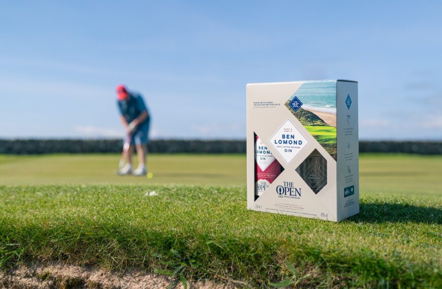 Ben Lomond Gin Boxed on Course