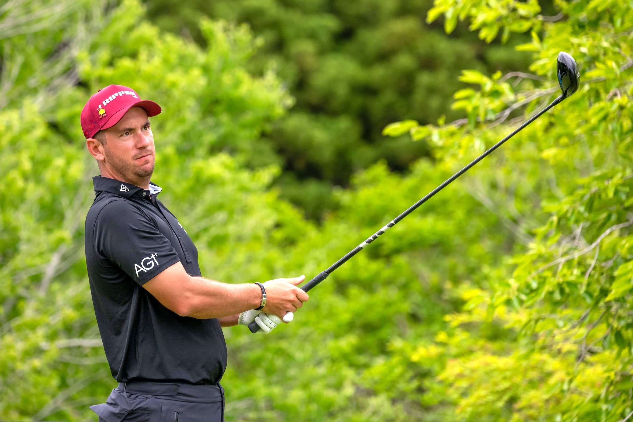 Australian LIV Golf player Lucas Herbert pictured during the third round of International Series Japan presented by Moutai at Caledonian Golf Club.