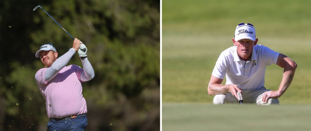MJ Viljoen and George Coetzee