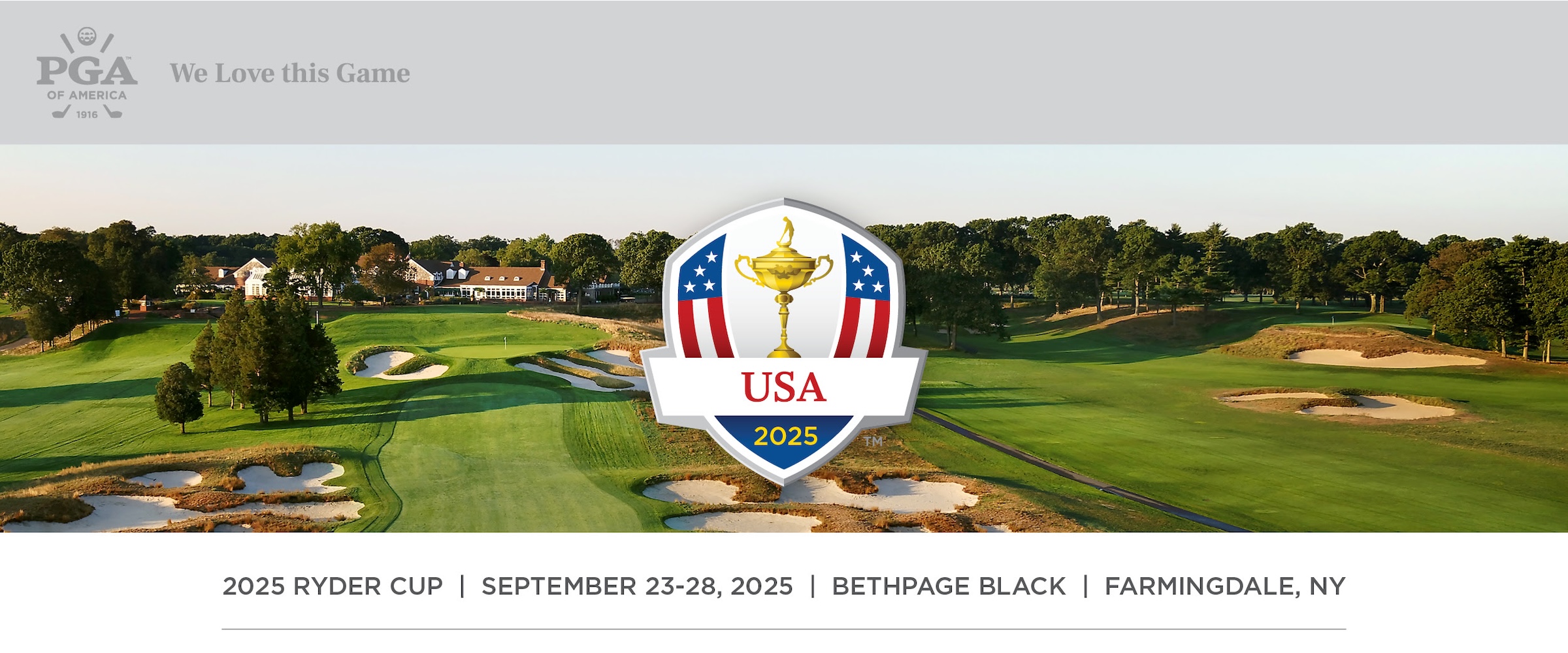 PGA of America Ryder Cup USA 2025