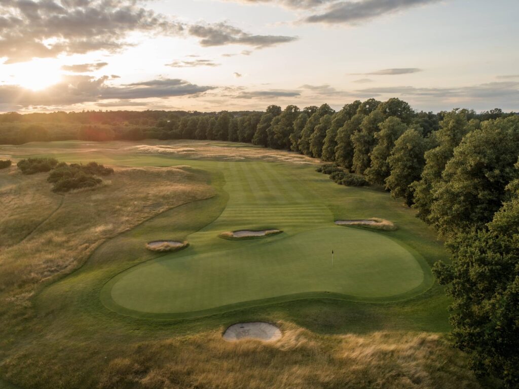 The Buckinghamshire Golf Club, showcasing the stunning course that played host to the Rose Ladies Series.