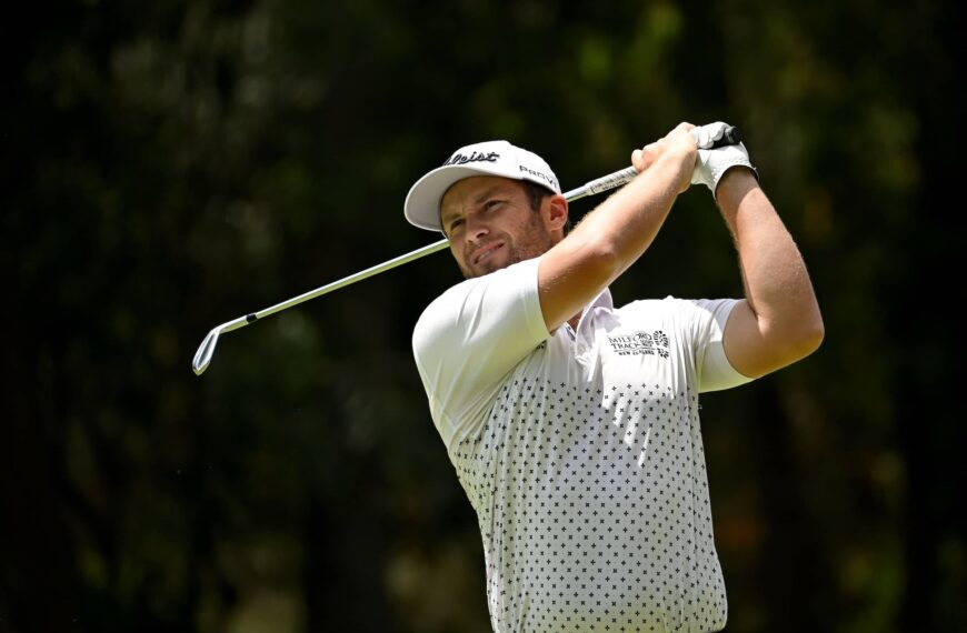 Ben Campbell of New Zealand pictured during round four of International Series Morocco in 2024 at Royal Golf Dar Es Salam (Red Course)