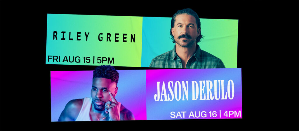 Jason Derulo and Riley Green