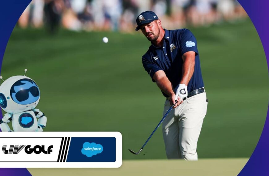 Salesforce Joins LIV Golf to Power AI-Driven Fan Experience