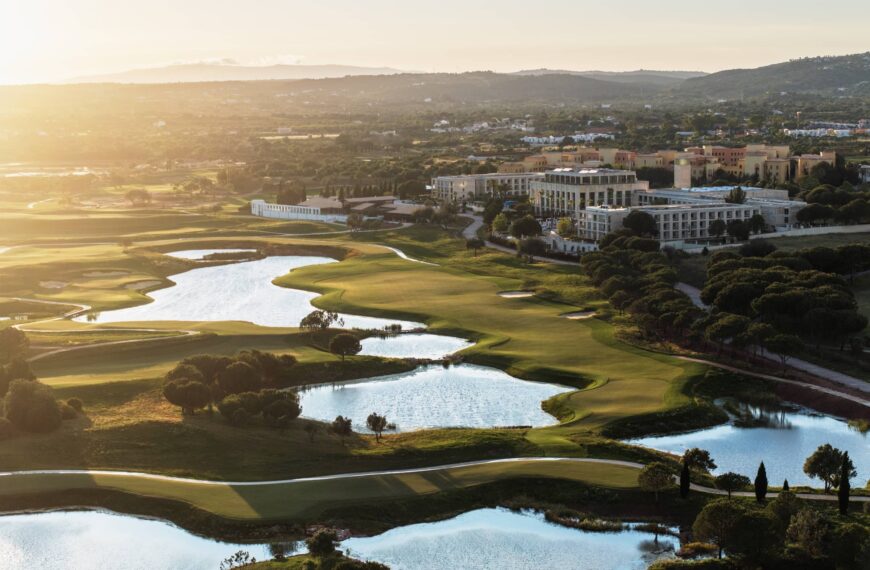 The stunning Victoria Golf Resort & Spa